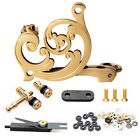 CNC Brass Tattoo Machine Frame Fit For 28mm Coils With 4mm Yoke Liner Shader