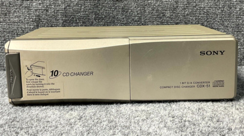 Sony CDX-51 1 Bit D/A Converter Compact Disc Changer