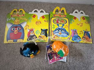 McDonalds Happy Meal Furby Shelby Toy X 2 and Original Box X 2
