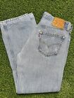 Vintage 90s Levis 501 XX Made in USA Jeans Size 34X30 Button Fly 90s Blue Denim