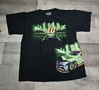Danica Patrick NASCAR Auto Racing Car 10 T Shirt Adults Large USA Black Green