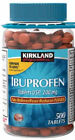 Kirkland Signature Ibuprofen 200 mg. 500 Tablets  exp 2025 or later
