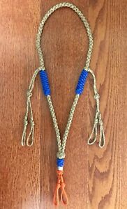 Starter Paracord Duck Goose Waterfowl Call Lanyard Sand Camo & Blue