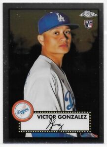 2021 Topps Chrome Platinum Anniversary #111 Victor Gonzalez RC - Dodgers