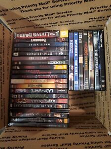 Horror lot over 38 Used movies.  zombies, exorcisms,  Hauntings.