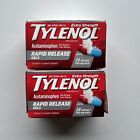 Tylenol Extra Strength Rapid Release Gels 500mg Acetaminophen 2 Pack EXP09/25