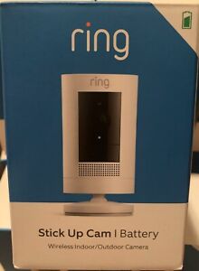 New Ring Stick Up Camera White Battery NEW