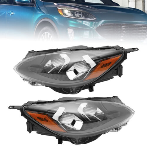 Fits for 2020 2021 Ford Escape Headlight Right Passenger Side  LED Headlamp (For: 2022 Ford Escape)