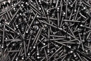 (250) Hex Rubber Washer 9 x 2 Pole Barn Screw Type 17 Roofing Siding ACQ #9