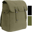 Large Canvas Musette Bag Military Tactical Heavy Duty Backpack 15