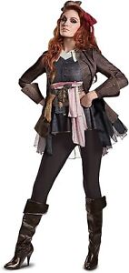 Disney's Captain Jack Sparrow Adult Women's Costume - Small (4-6) - Halloween