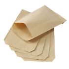100 Pcs 3x5 Inch Brown Kraft Paper Treat Bags Flat Favor Bags for Small Gift