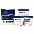 4Patriots 72-Hour Food Supply Kit - Survival, Emergency Or Camping - 20 Servings