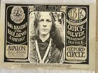 1967 FD-48, BIG BROTHER & THE HOLDING CO, QUICKSILVER,  OXFORD CIRCLE Poster
