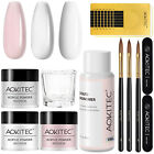 Aokitec Nail Kit Acrylic Powder and Professional Liquid Monomer set with Brush