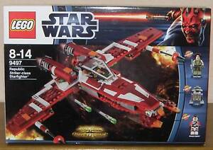 LEGO Star Wars 9497 Republic Striker-Class Starfighter 100% Complete Figures Original Packaging