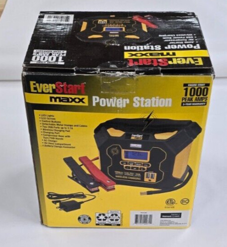 EverStart MAXX PPS1CWE 1000A Jump Starter NO Charge cord Black Cable is Loose