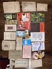 Lot of 20+ Vintage and Antique Cookbooks Recipes Pamphlets Booklets 1900s-60s