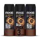 AXE Dark Temptation 48-Hour Fresh Deodorant Body Spray Fragrance for Men -3 Pack