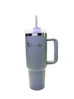 Manlako  Double Wall Vacuum insulated Stainless Steel Tumbler w/ Handle & Straw