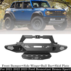 Ford Bronco Front Bumper For 2021 2022 2023 2024 Ford Bronco Replacement Kits  (For: 2021 Ford Bronco Big Bend)