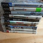 10 PS3 Game Lot Assorted Games