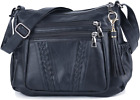 ELDA Crossbody Bags for Women Pocketbooks Soft PU Leather Purses and Handbags Mu