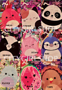 * SQUISHMALLOW TRADING CARDS SERIES 1 STREET ART CARDS * PICK A CARD! *