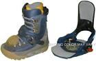 Burton SI Step In Boots and Bindings for snowboard USED Mens 6 euro 38 on-UBT4