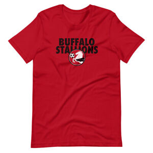 BUFFALO STALLIONS MISL Indoor Soccer Team 80s Shirt Short-Sleeve Unisex T-Shirt