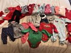 Lot of 30 Pieces Baby Girl Size 6M 6 Month Clothes