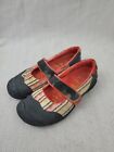 KEEN Harvest Mary Jane Shoes Womens Size 9.5 Multicolor Fabric Patchwork
