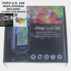 Garmin eTrex Touch 35t w/ Maps Upgrade TOPO US 24K Trail High Detail Topographic