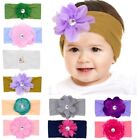 10 Pcs Toddler & Baby Girl Headbands - Lace Bow & Flower Hair Band Accessories