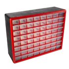64 Drawer Plastic Parts Mountable Storage Organizer Hardware and Craft Cabinet