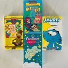 VHS Lot of 4 - 1980's - Smurfs - Muppet Babies - Care Bears - Yogi Bear