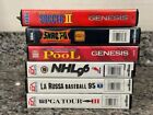 Sega Genesis Game Lot of 6 w/ Box - VWG 301528