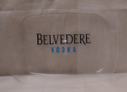 Belvedere Vodka Frosted Acrylic Serving Party Tray NOS