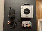 Nintendo GameCube Platinum Console - Silver with OEM Controller Tested & Works!