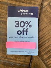 Chewy.com 30% OFF Pharmacy Order* (exclusions apply) - Expires 4/30/24