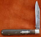Vintage Antique Folding Pocket Knife H&B Lockback Dirk Buffalo Horn 1853-1914!!!