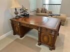 Executive Home Office Partner Desk by Hooker Furniture Seven Seas Collection