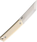 BRISA 333-66149-66129 Kwaiken 90 Fixed Blade White Micarta Fixed Blade Knife