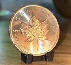 2021 Canada 🇨🇦 Silver $5 Maple Leaf 🍁 Light Indigo Toning 💎 1 oz Proof  55C