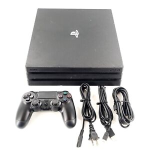 Sony PlayStation 4 Pro 1TB Console CUH-7215B w/ 3rd Party Controller Tested