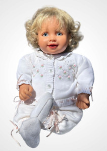 New ListingMy Twinn Doll Babies Girl Blonde Curly Hair 1999 Signed 18” Flexible Body Poses
