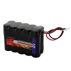 Tenergy 12V 2000mAh NiMH Battery Pack w/ Bare Leads DIY Rechargeable RC Battery