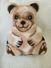 RARE VTG Pillow Shaped Like Teddy Bear Looking Like Plush Toy  Clean and CUTE