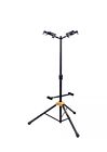 Hercules Stands GS422B Dual Guitar Stand with Auto Grip System and Foldable
