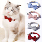 Dog Bow Tie Pet Accessories Plaid Bow Solid Adjustable Neck Collar Cat Necktie -